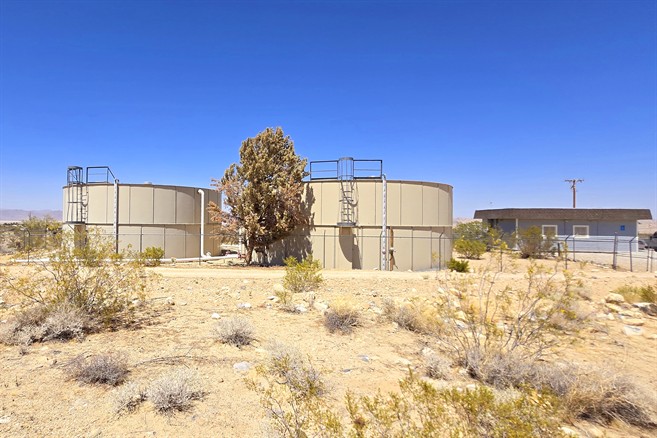 Two Storage Tanks At Office